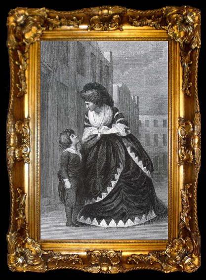 framed  William Sharp Mrs.Siddons and Her Son in Isabella, ta009-2